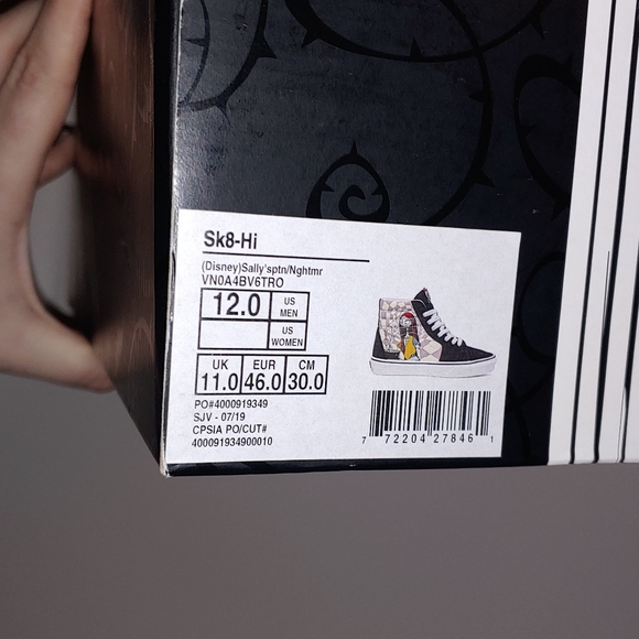 Vans X Disney Nightmare Before Christmas hi top - Picture 8 of 9